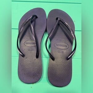 Black Havaianas Size 11/12 Flip Flop